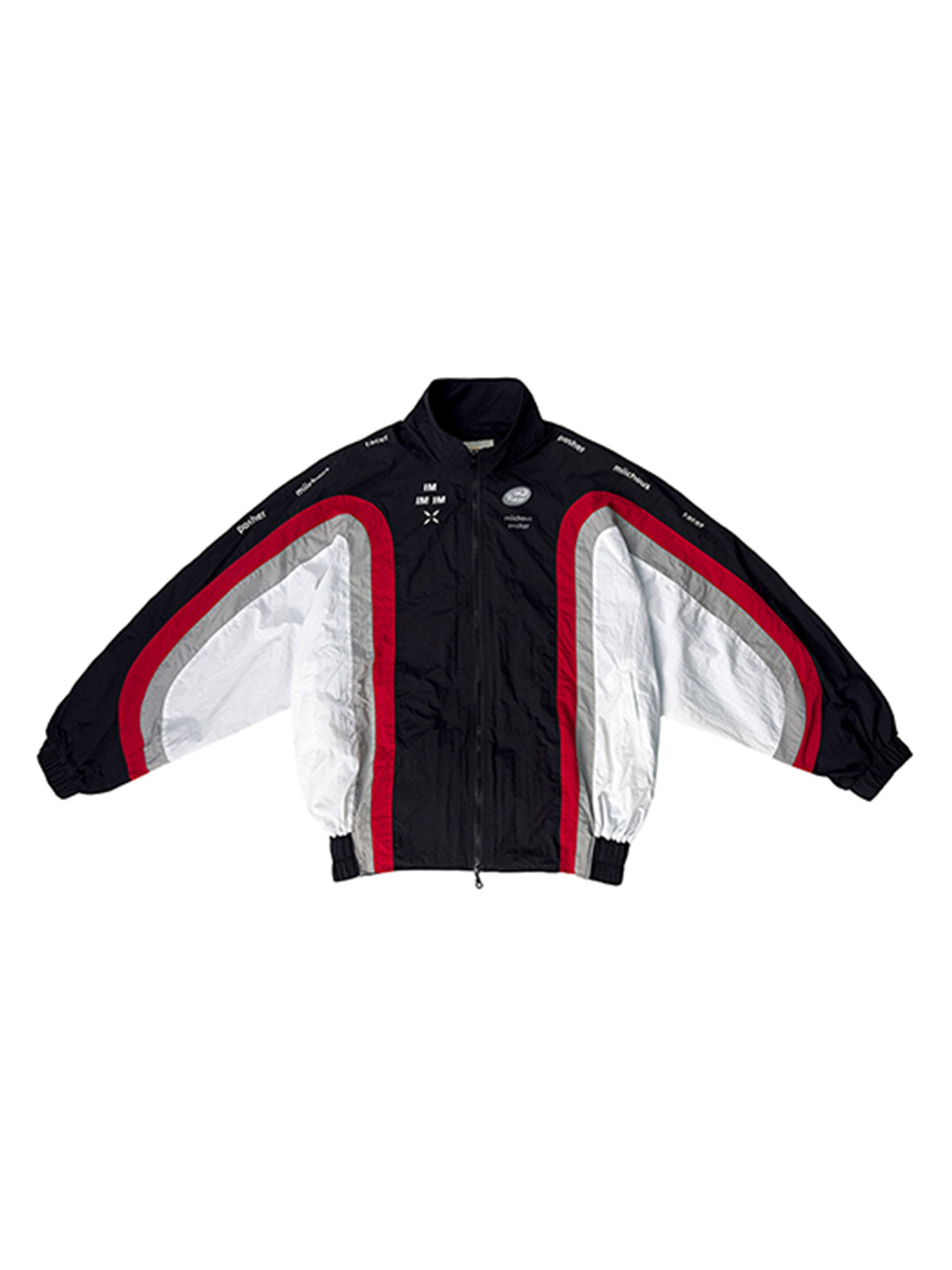 Racing Panel Padded Jacket Set