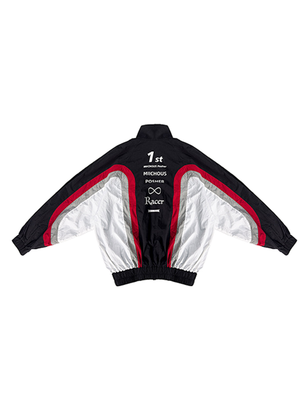 Racing Panel Padded Jacket Set