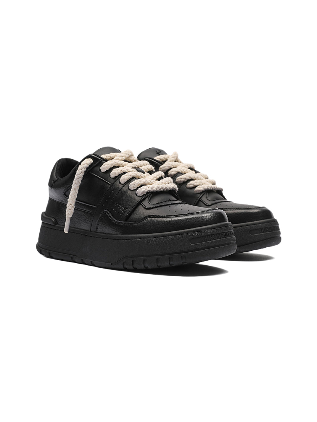 Rope Lace Chunky Platform Sneakers
