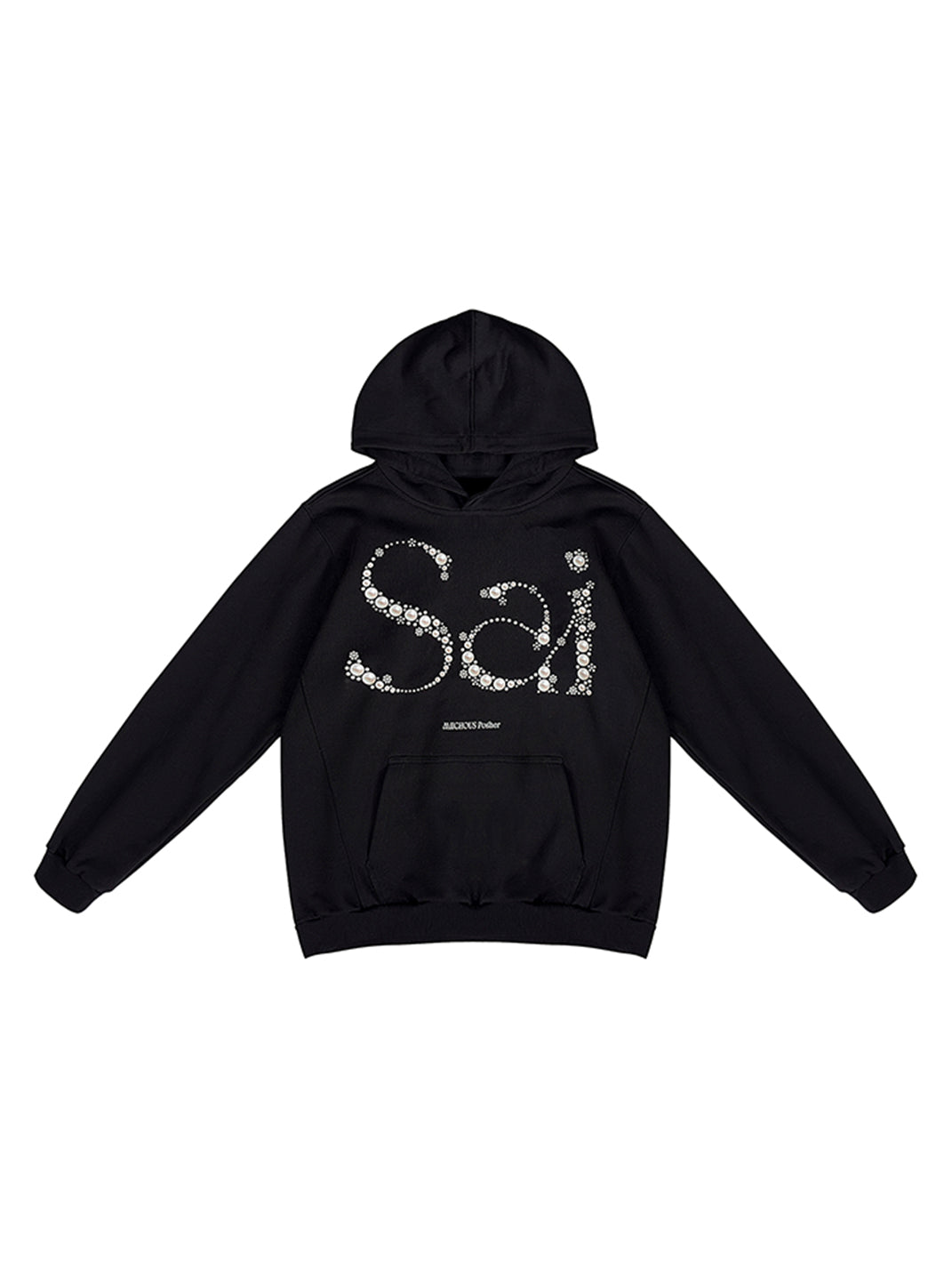Sai Pearl Embellished Heavyweight Hoodie