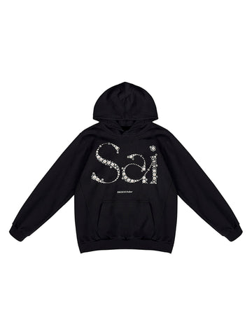 Sai Pearl Embellished Heavyweight Hoodie