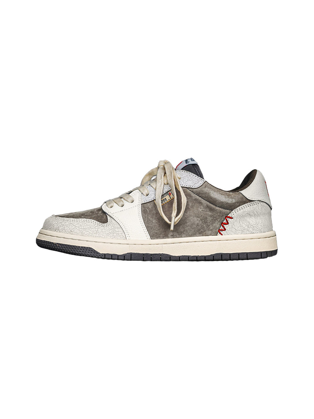 Worn-In Suede Leather Sneakers