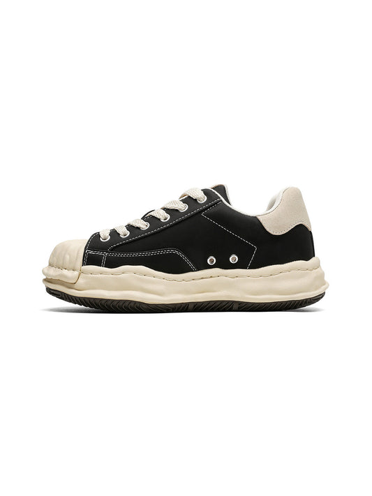 Shell-Toe Lifted Platform Sneakers