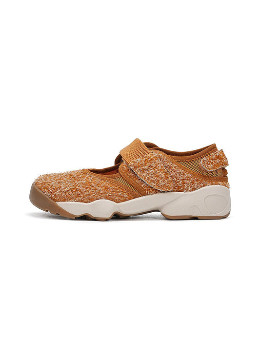 Mary Jane Shoes With Split Toes And Openwork