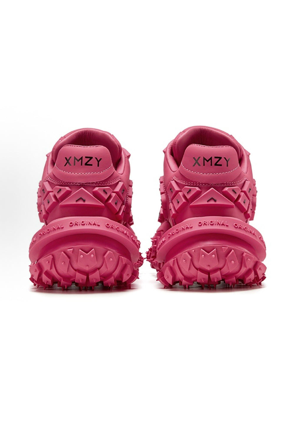 Pink and Red Chunky Keyboard Chubby Sneakers