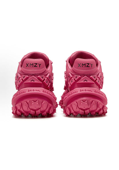 Pink and Red Chunky Keyboard Chubby Sneakers