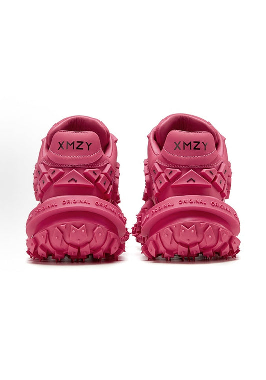 Pink and Red Chunky Keyboard Chubby Sneakers