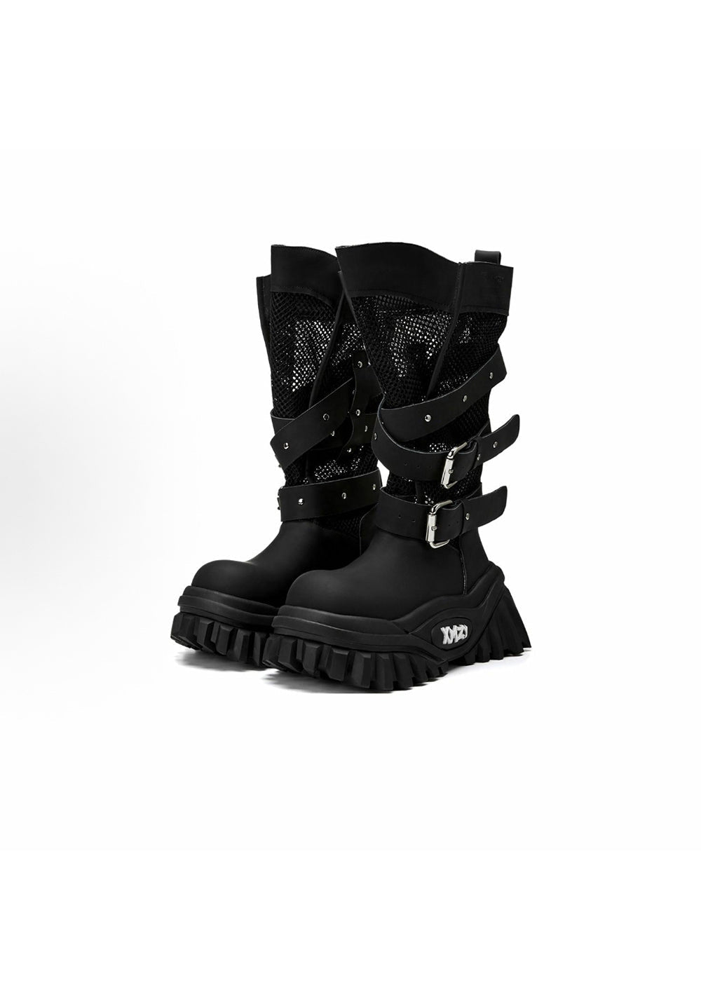 Black Desert Muse Platform Boots