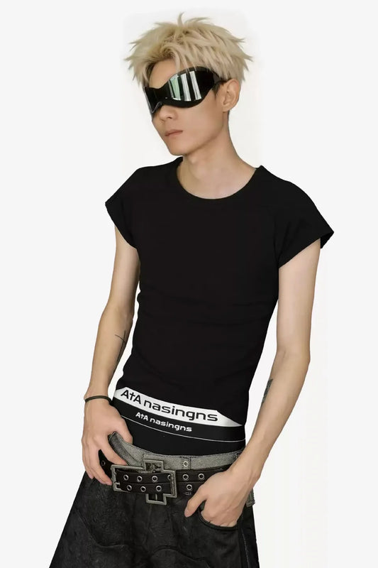 Segmented Panel No Logo T-shirt
