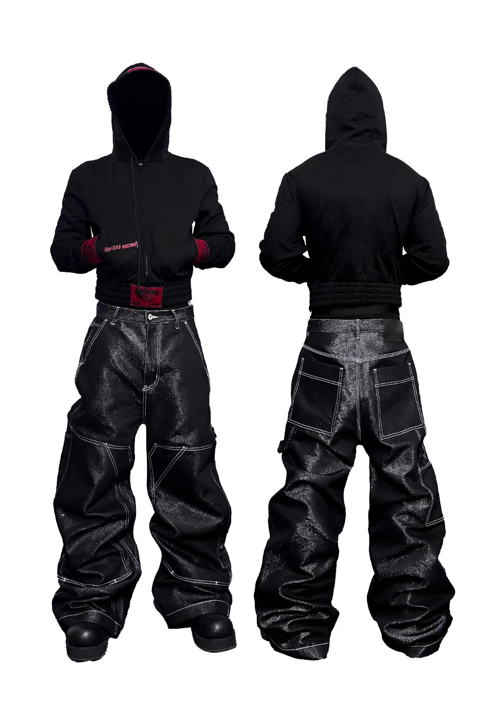 Silver Thread Opium Lumberjack Jeans