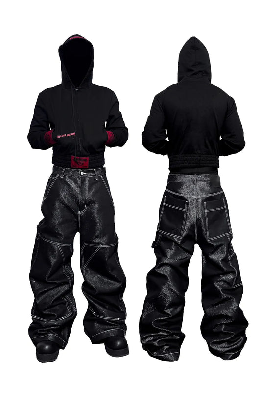 Silver Thread Opium Lumberjack Jeans