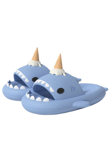 Ice Cream Shark Slippers