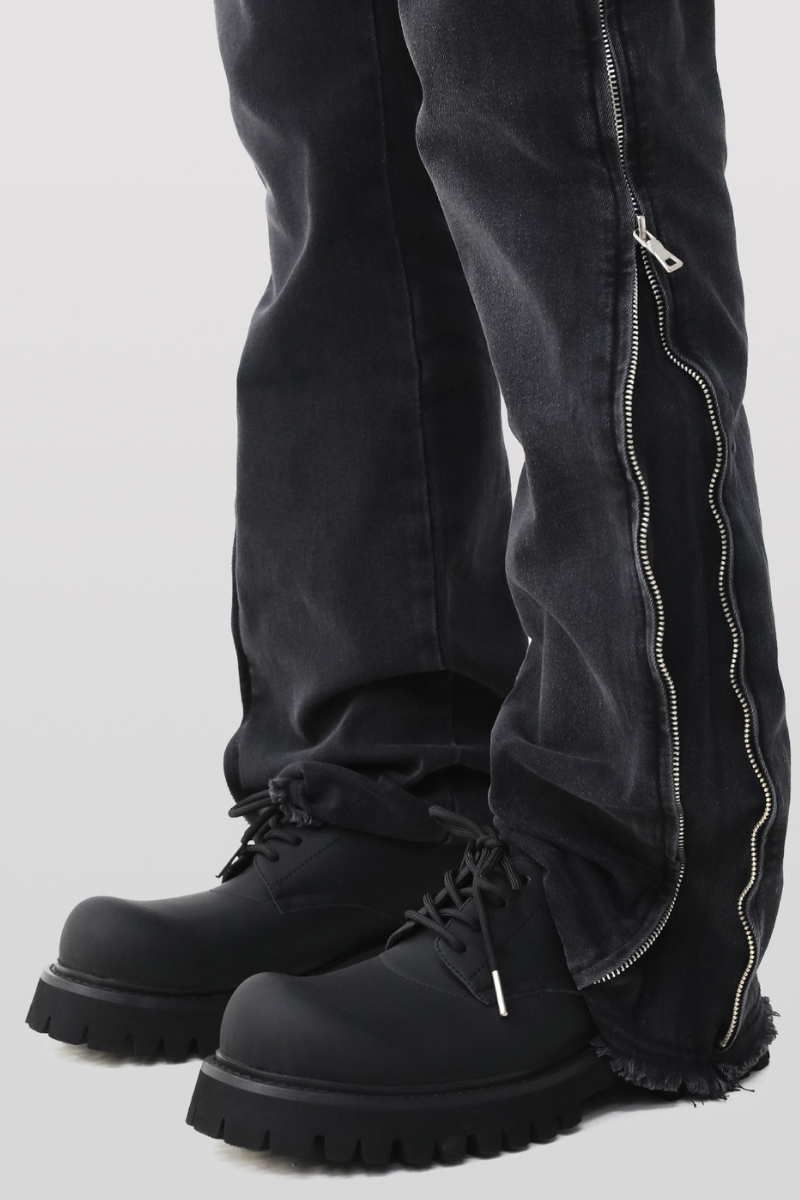 Chunky Leather Derby Shoes
