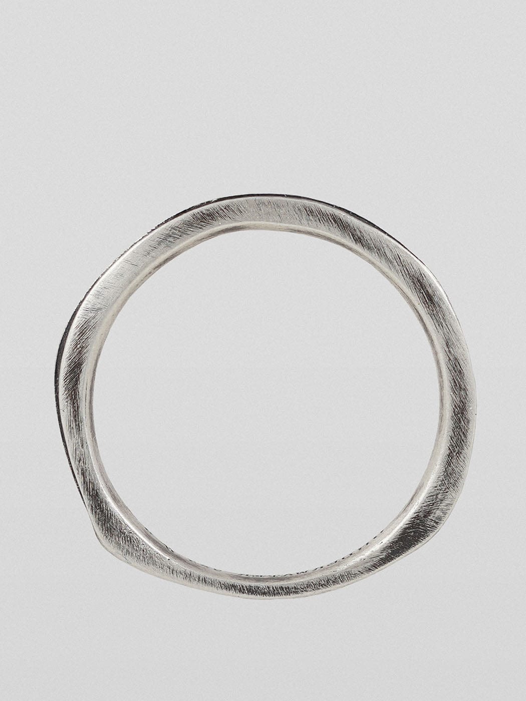 UNDERWATER Silver Cross Engraved Ring