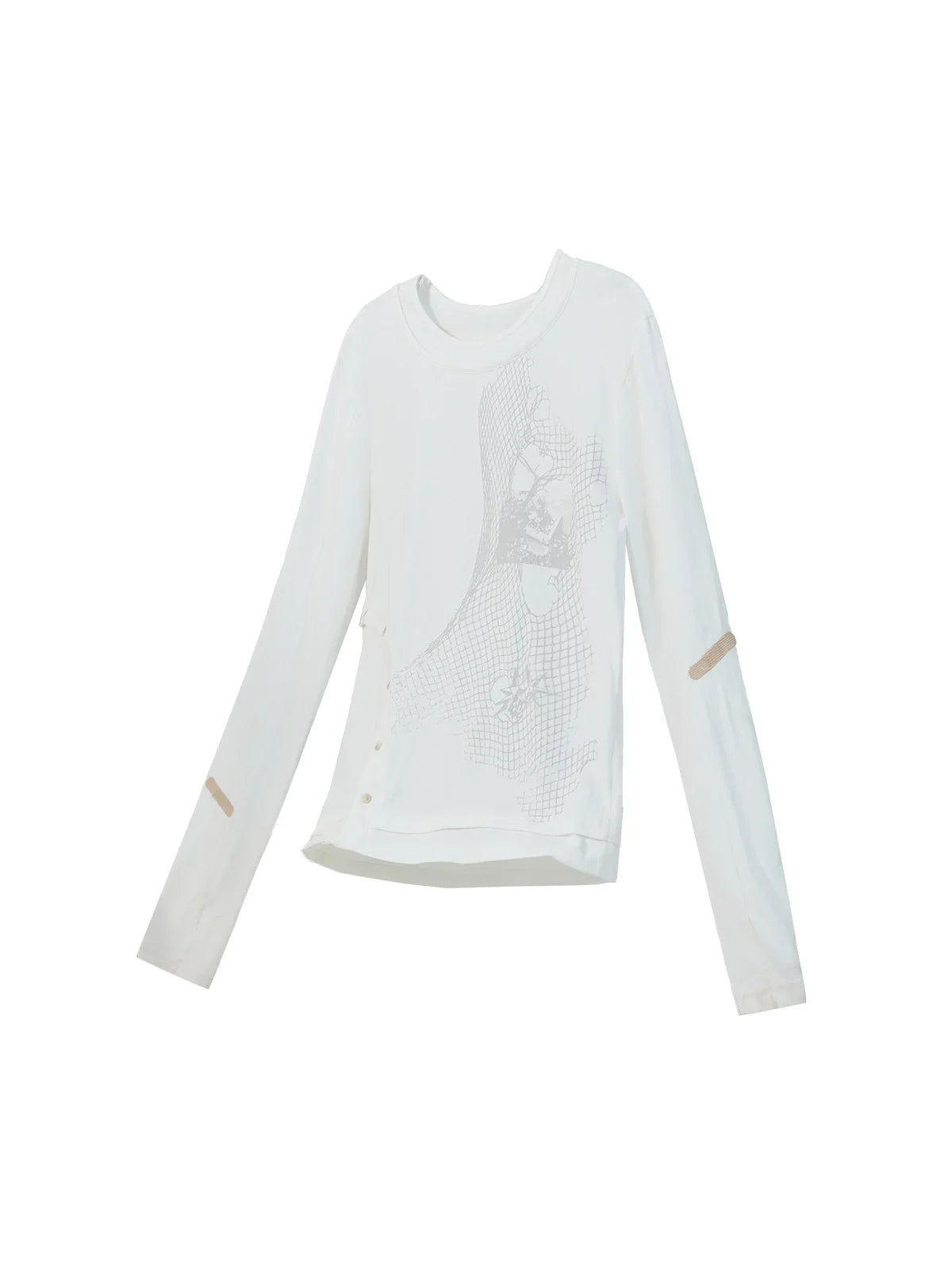 EMO "Digital Veils" Layered Tee