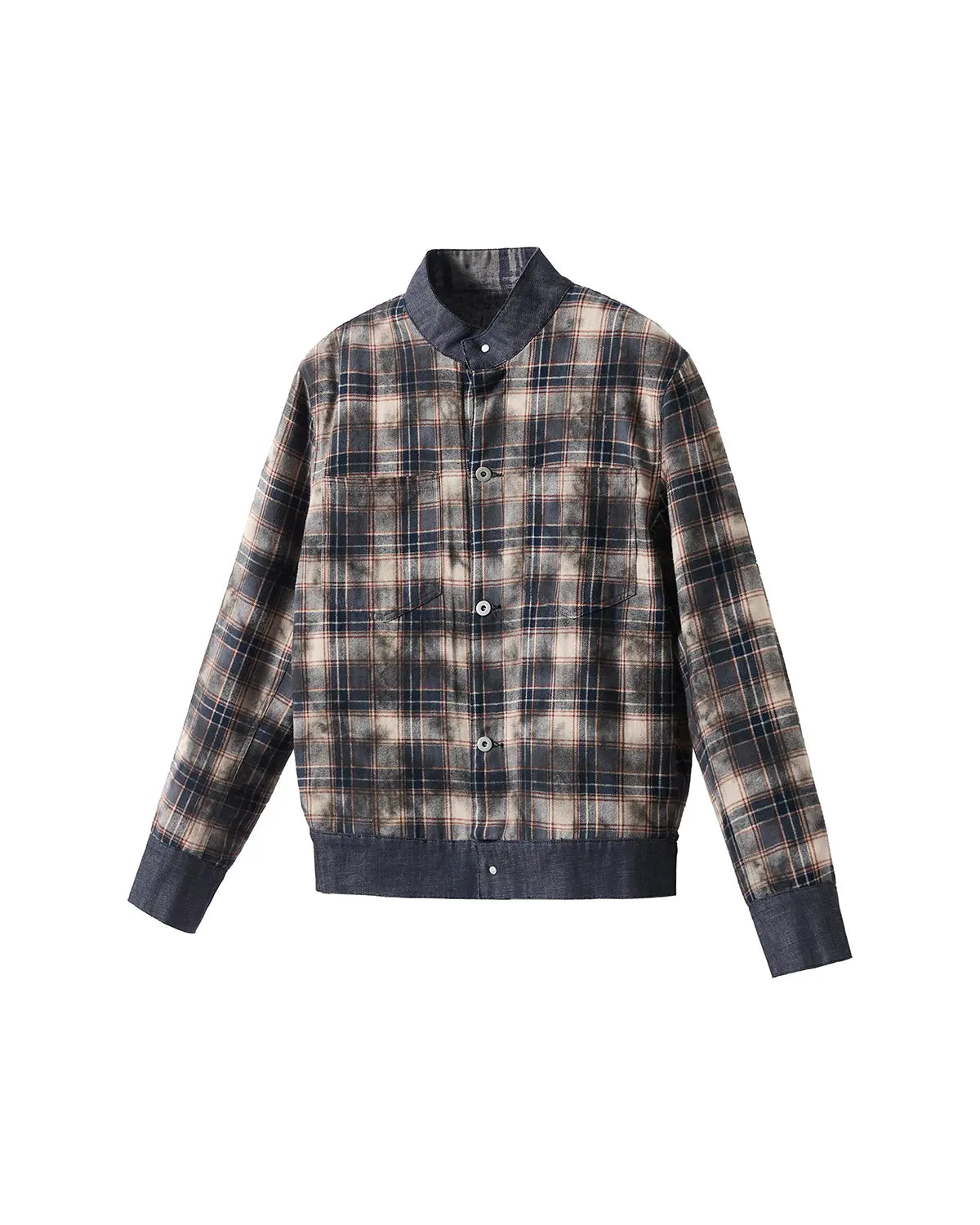 EMO Denim Embroidered Reversible Jacket