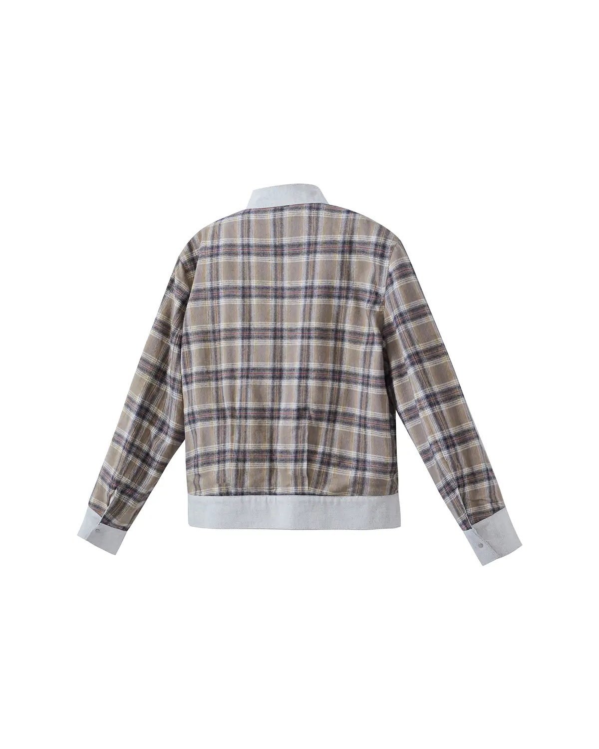EMO Denim Embroidered Reversible Jacket (White)