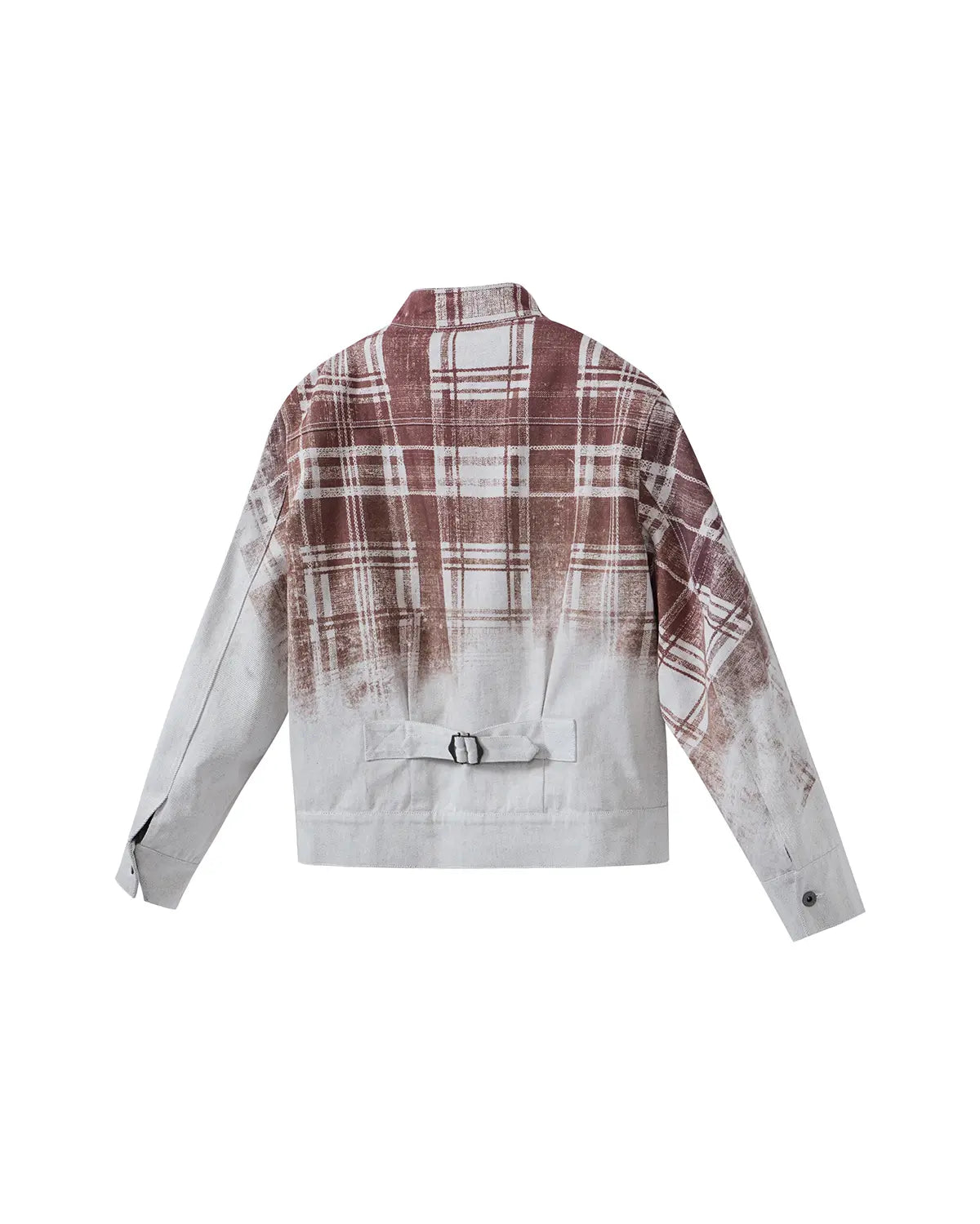 EMO Denim Embroidered Reversible Jacket (White)
