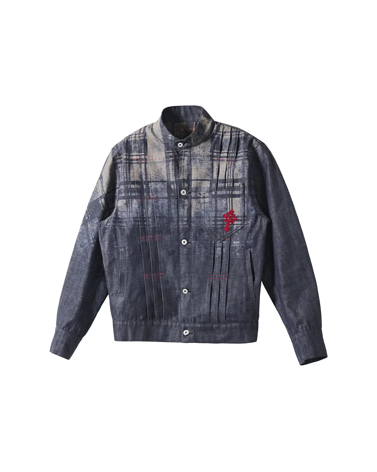 EMO Denim Embroidered Reversible Jacket