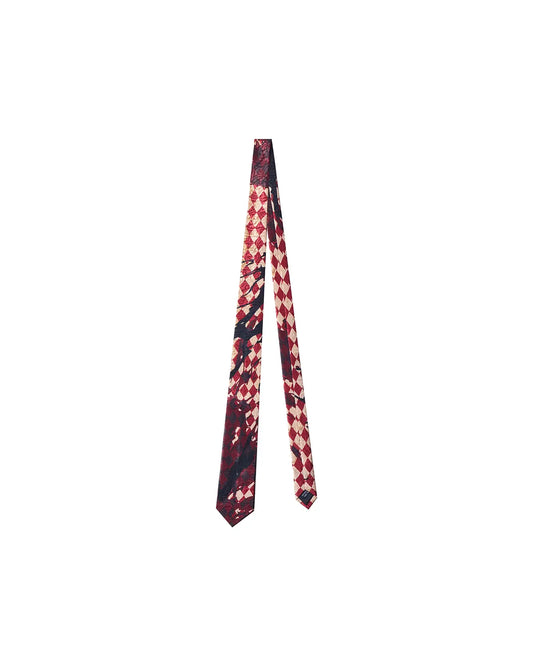 EMO Textured Contrast Woven Art Tie