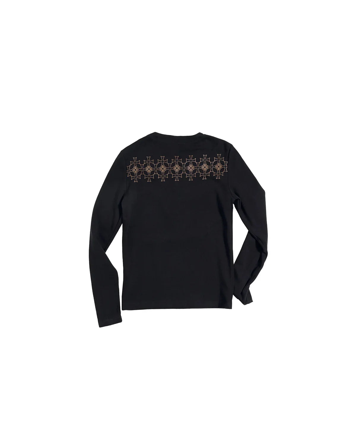 EMO Textured Half-Zip Graphic T-Shirt