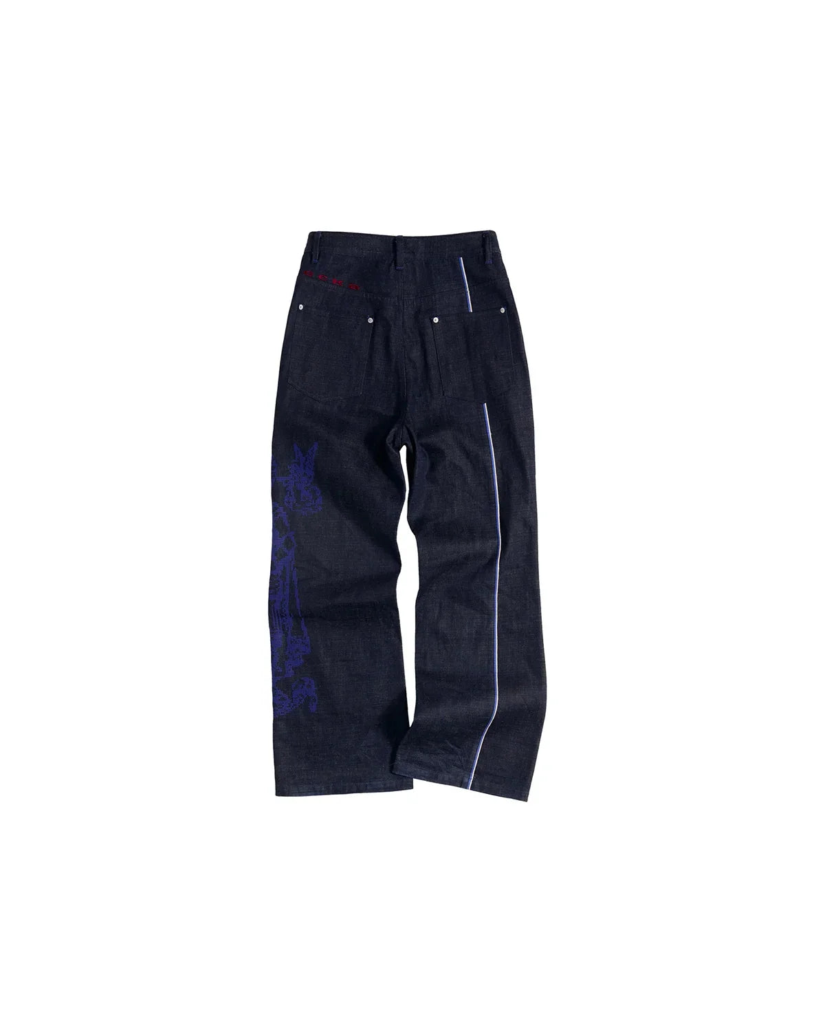 EMO Blue Selvedge Raw Denim Jeans