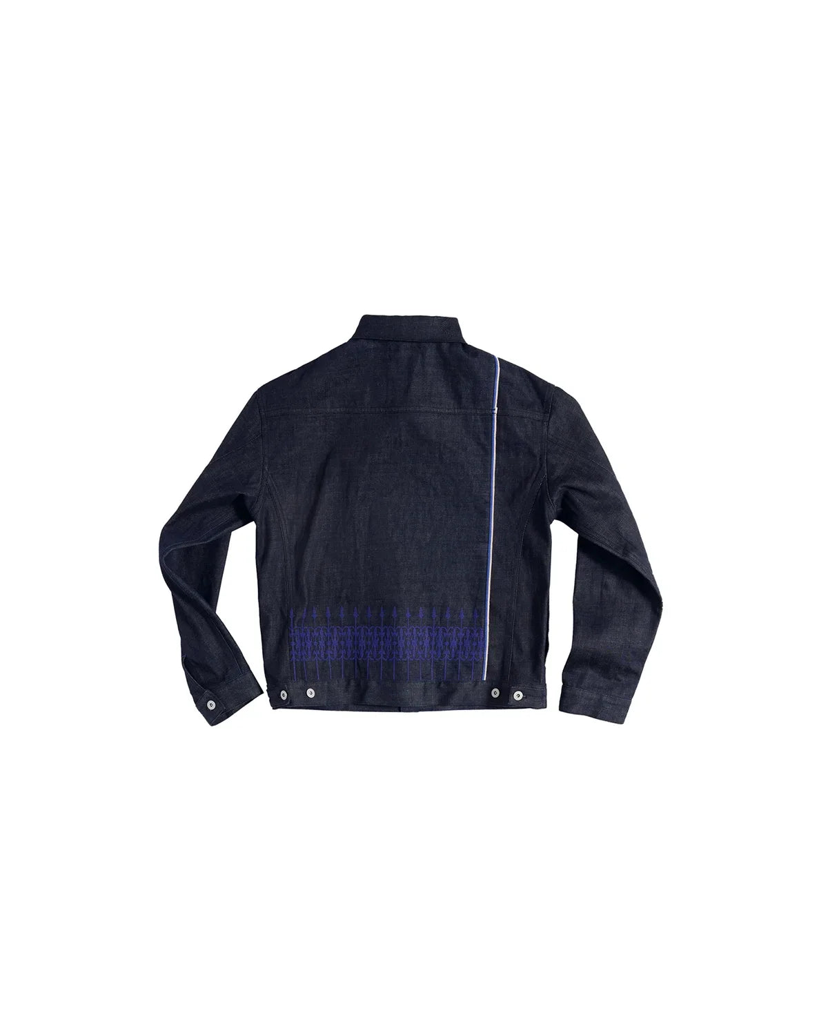EMO Blue Selvedge Raw Denim Jacket