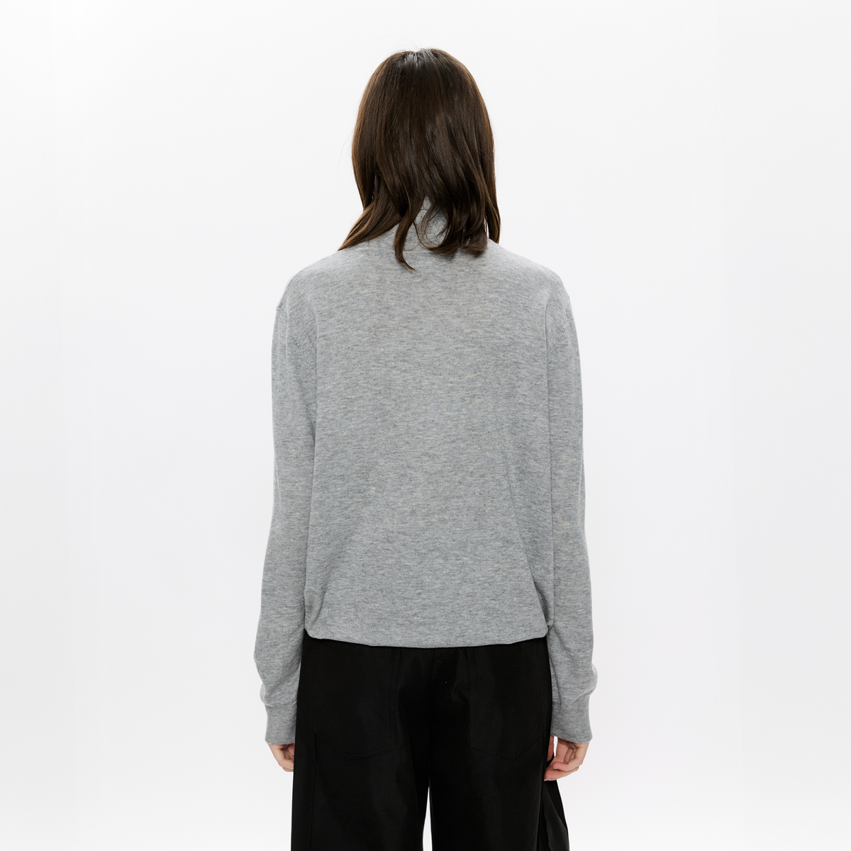 KREATE Double-Collar Wool-Blend Knit Polo