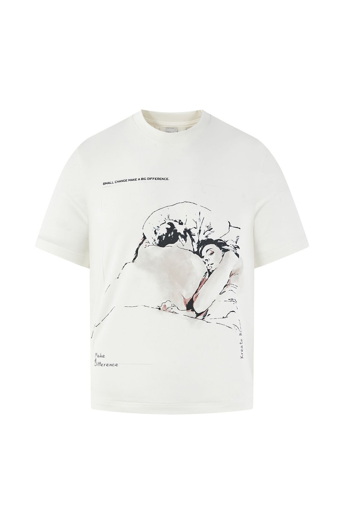 KREATE Lazy Weekend Graphic Sorona Quick-Dry Tee