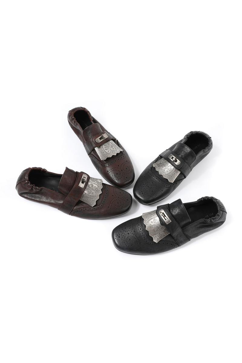 Slip-On Derby Mules