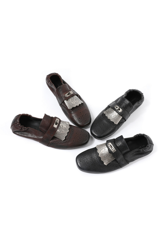Slip-On Derby Mules