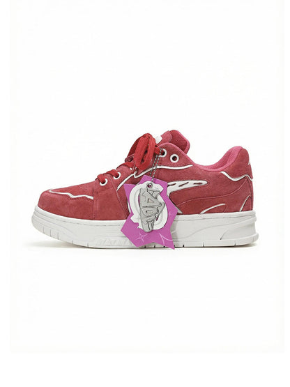 Color-Pop Low-Top Skate Sneakers