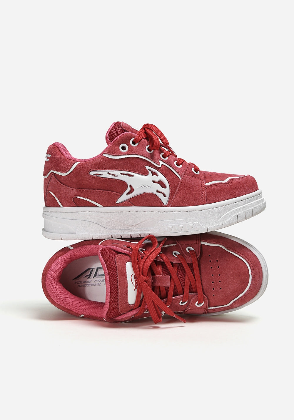 Color-Pop Low-Top Skate Sneakers