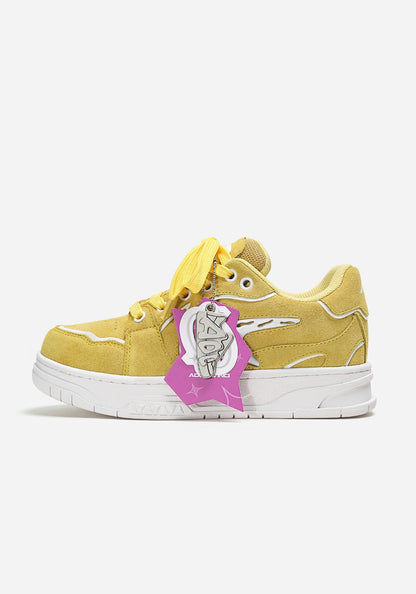 Color-Pop Low-Top Skate Sneakers