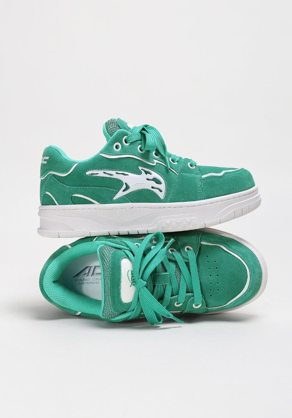 Color-Pop Low-Top Skate Sneakers
