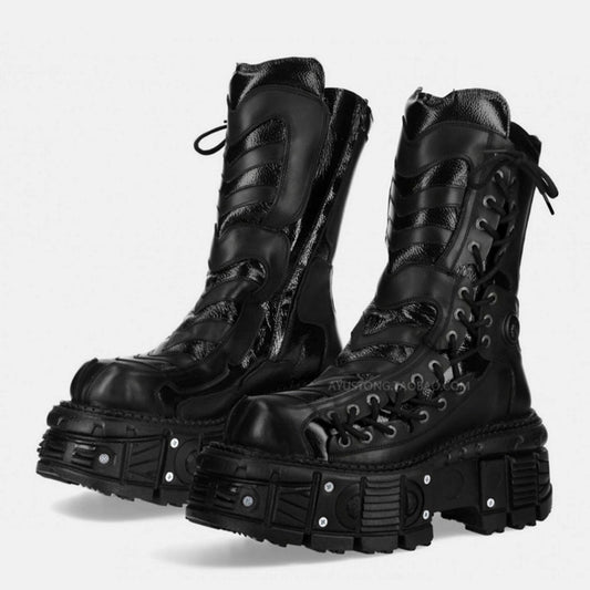 High-class fashion gothic design boots  HL3121