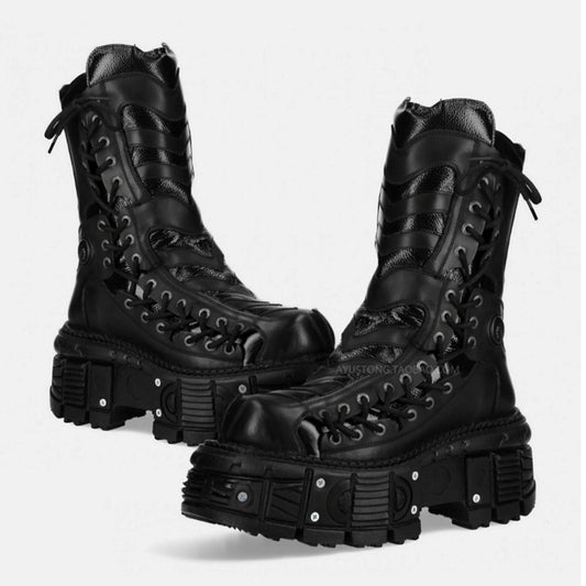 High-class fashion gothic design boots  HL3121
