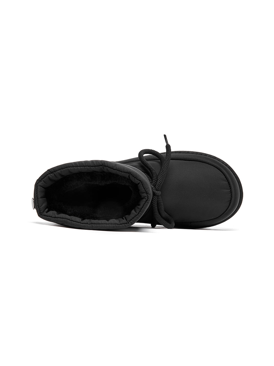 Black Padded Platform Ski Boots