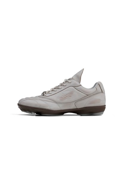 Retro Leather Racing Sneakers