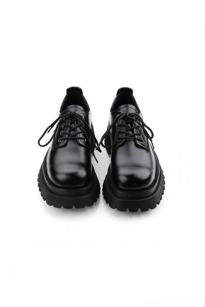Chunky Platform Derby Shoes