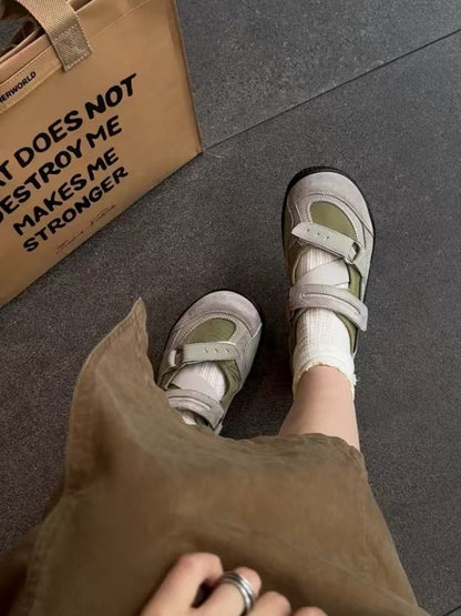 Sage Utility-Strap Trail Sneakers