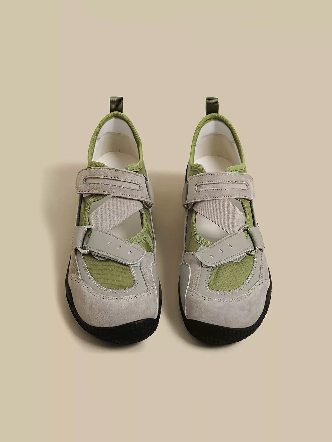 Sage Utility-Strap Trail Sneakers