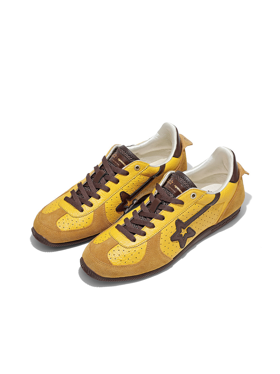 Collegiate Suede Low-Profile Trainers