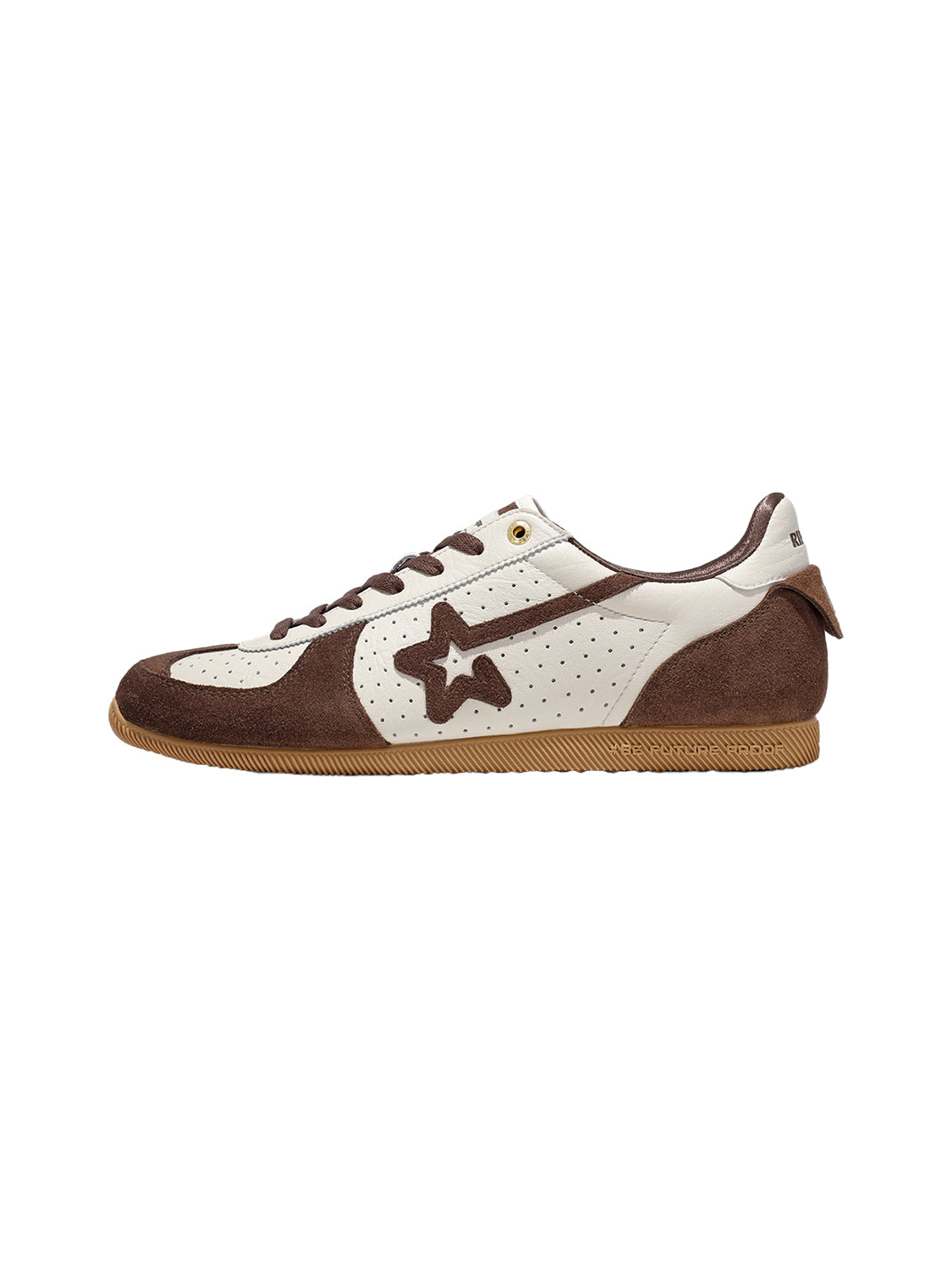 Collegiate Suede Low-Profile Trainers