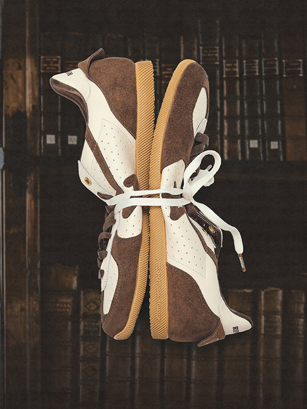 Collegiate Suede Low-Profile Trainers