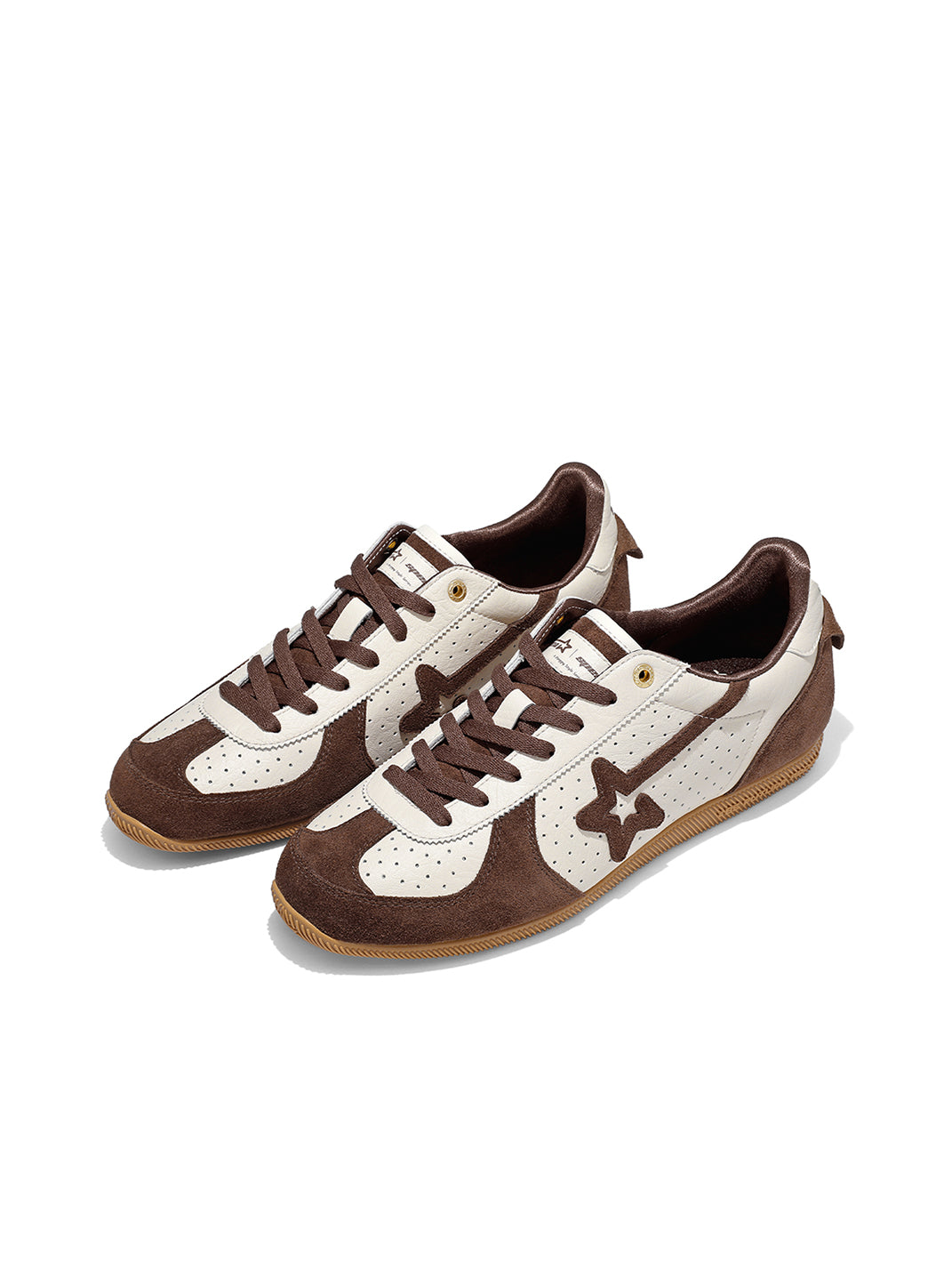 Collegiate Suede Low-Profile Trainers