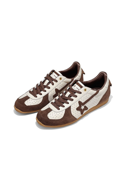 Collegiate Suede Low-Profile Trainers