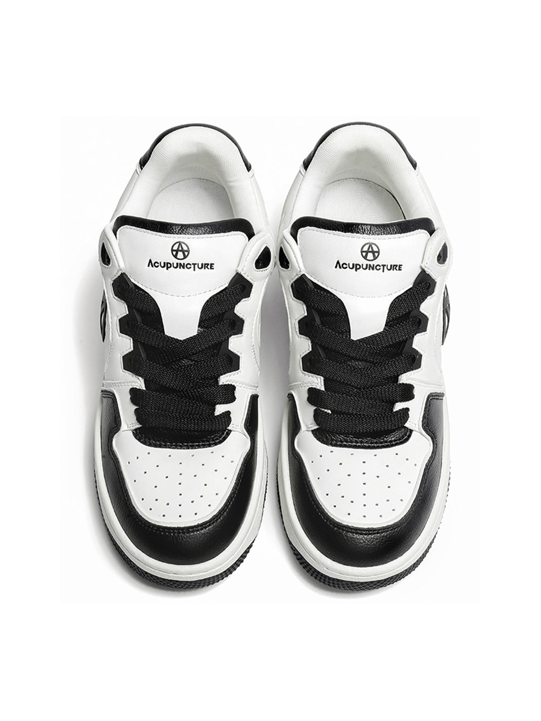 Circle-Logo Colorblock Skate Sneakers