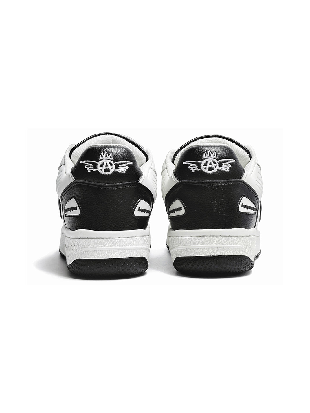 Circle-Logo Colorblock Skate Sneakers