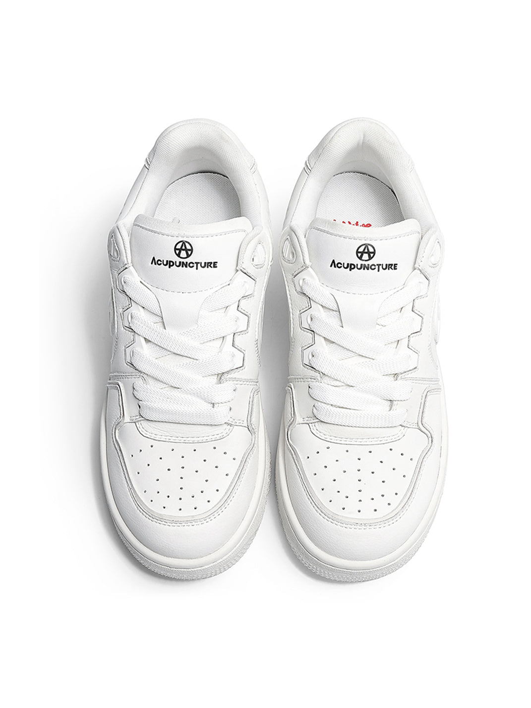 Circle-Logo Colorblock Skate Sneakers